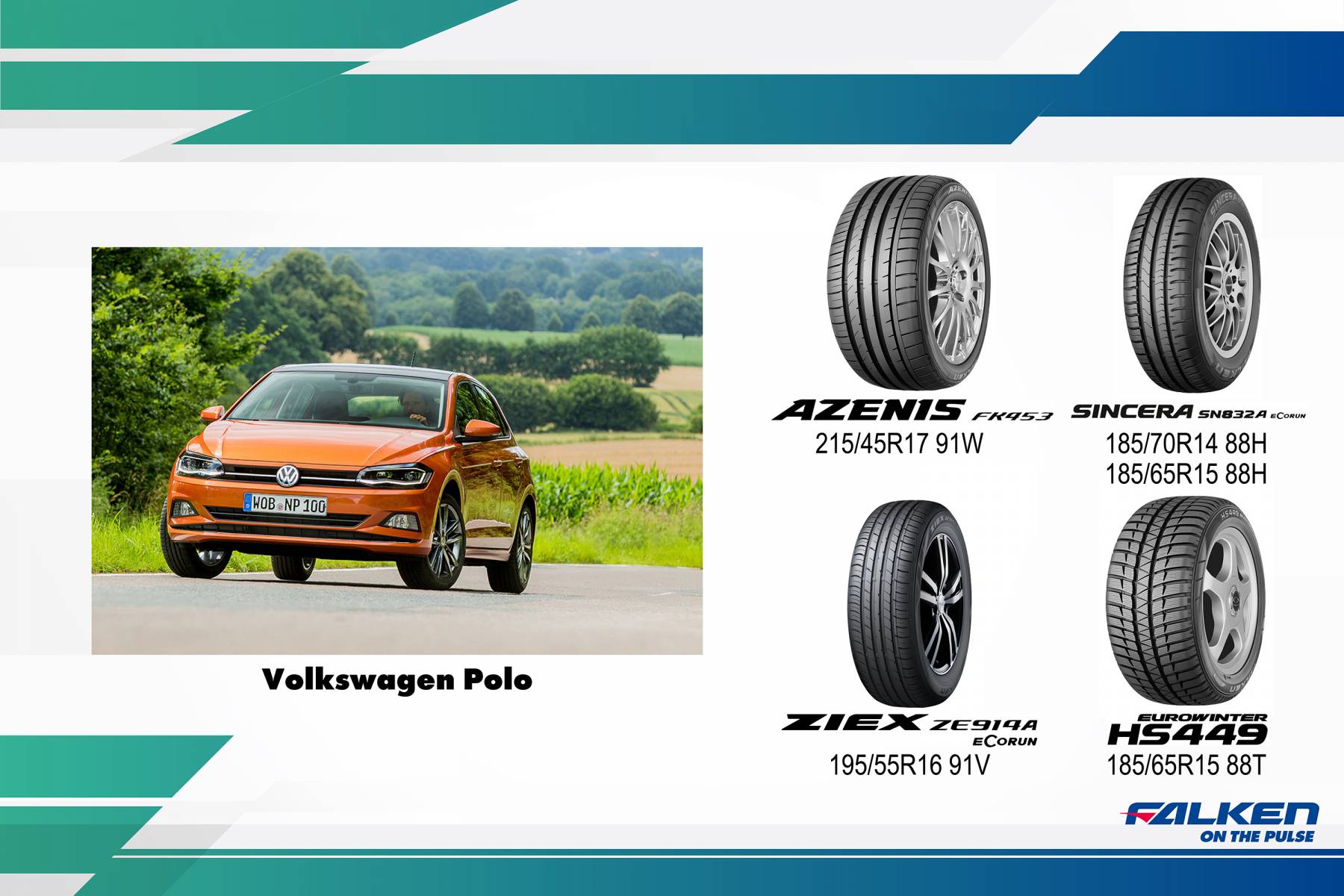 FALKENの高性能タイヤがVolkswagen AGの新型Poloに装着 | FALKEN